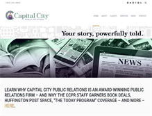 Tablet Screenshot of capitalcitypr.com